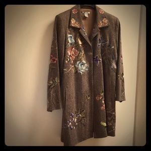 Nygard Embroidered Tweed Jacket